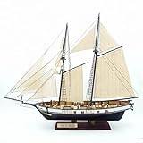 Incluya estos elementos: Modelo de barco de vela: el kit de modelo de barco de vela 1set.Bote salvavidas: el kit de modelo de madera de bote salvavidas 1set.Cañones de latón: 8 piezas.Anclajes de metal: 2 piezas