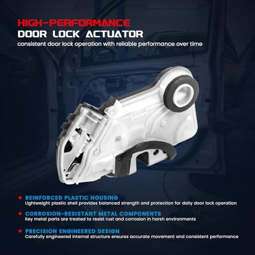 Image of KELOKE Door Lock Latch Actuator Compatible with Toyota Camry Corolla Sienna Highlander Prius V & Lexus RX450h IS250 IS300 IS350 RC200t and More, Front Right, Replaces# 6903053120