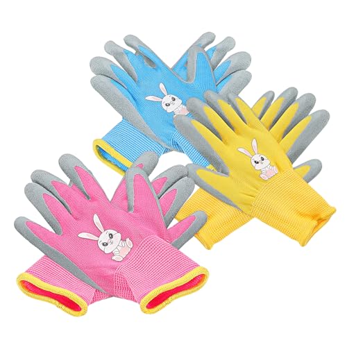 Sosoport Kids Work 3 Sets for Yard Digging Safety Toddler Size for Garden Outdoor Activities