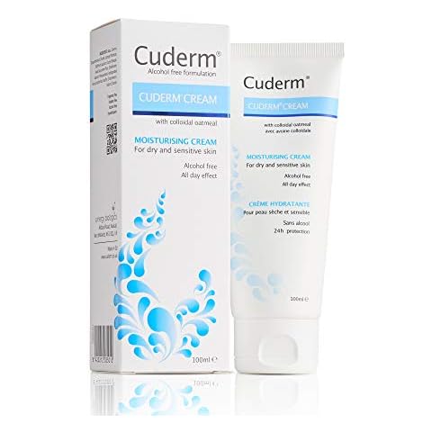 Cuderm Alcohol-Free Moisturiser for Dry Skin Cover