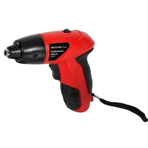 Parafusadeira à Bateria 4,8V com Kit 11 Peças Bivolt