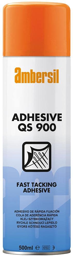 Sprühkleber QS900, 500 ml | Klebstoffspray Chemikalien, 1 Stück – Kleber QS900