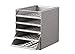 Produktbild Durable Schubladenbox Idealbox Basic 5, 1 Stück, grau, 1712003050