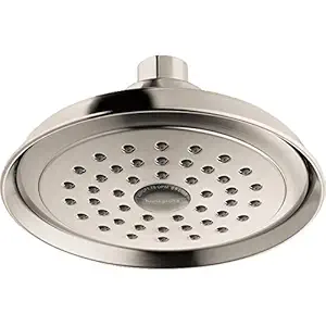 Hansgrohe Joleena 6-inch Transitional 1-Spray Full in Brushed Nickel, 04780820 Showerhead, 5.75 Wide