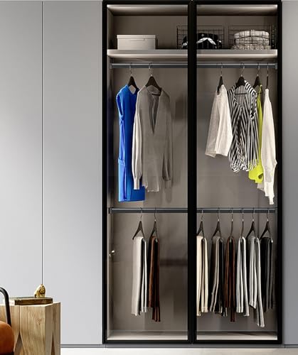 Tringle de penderie de 60 cm idéale pour optimiser la buanderie et salle de bain - 8