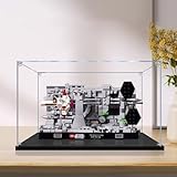Cette vitrine transparente est conçue pour le modèle Le-go 75329 Death Star Trench Death Race, offrant une protection efficace contre la poussière et les dommages (vitrine uniquement, modèle non inclus).