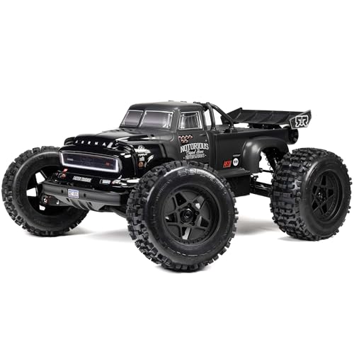 ARRMA RC Truck 1/8 Notorious 4X4 6S BLX BRUSHLESS V6 Stunt Truck RTR (Battery and Charger Not...
