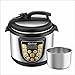 Electric Pressure Cooker Slow Cook Programmable 18 Kinds of Cooking Option with Stainless Steel Inner Pot,Sous Vide,Rice Cooker,Egg Cooker,Hot Pot,Baking,Cake,Steamer,Yogurt,Scouring Pad,24-Hour Delay Timer and Keep Warm (4-Qt-S)