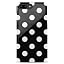 High Contrast | Black Polka Dot
