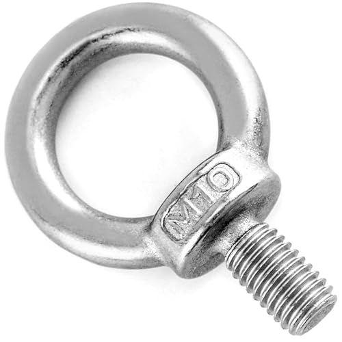 Pernos de ojo en forma de anillo M10 robustos con rosca macho perno de ojo de elevacion M10