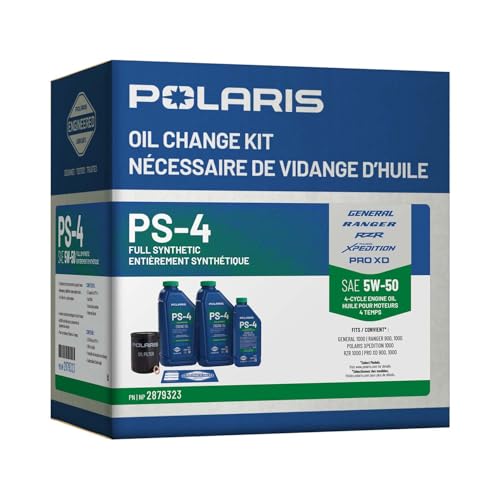 Image of Polaris Full Synthetic Oil Change Kit for RANGER, GENERAL, RZR - 2879323