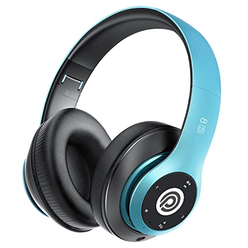 Casque Bluetooth sans Fil, Prtukyt 8S Écouteurs Bluetooth sans Fil , Casque Audio avec Microphone Intégré, Hi-FI Écouteurs Stéréo Portable, Micro SD/TF, FM pour TV/iPhone/Samsung/iPad/PC Cover
