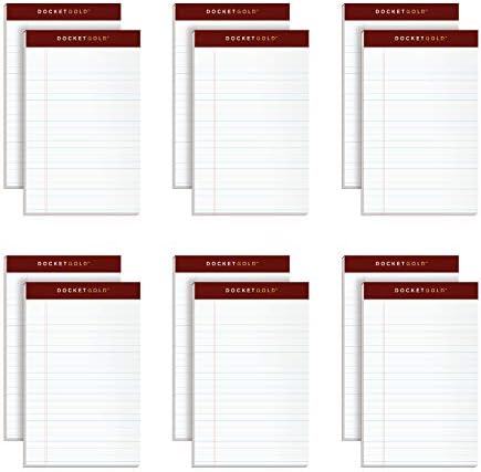 TOPS Tops Docket Gold Jr. Authorized Dominated White Authorized Pads (TOP63910)