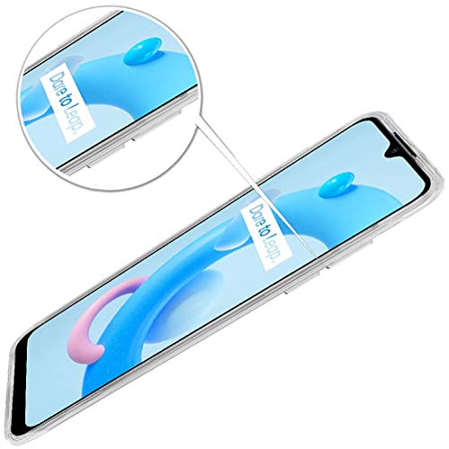 Image of Crystal Clear Back Case for Realme C20 / C20A | Raised Bumps for Camera & Screen Protection | Clear Soft Silicone Back Case Cover for Realme C20 / C20A (TPU | Transparent)