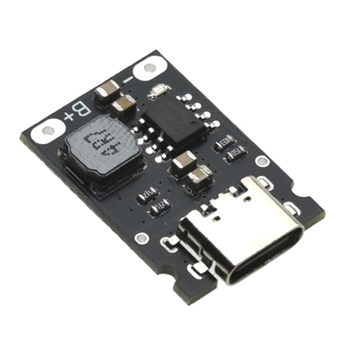 Wilgure LiFePO4 Module de charge 3 2 V/3 6 V 2 4 A Power Board avec port pour applications à cellule unique Chargeurs de batterie à haute efficacité PCB