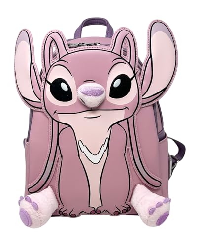 Loungefly Disney Lilo & Stitch Angel Character Cosplay Womens Double Strap Shoulder Bag Purse