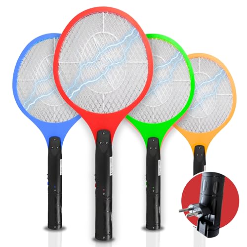 Raquete Mata Mosquito Pernilongo Kit 2 Raquete Elétrica Bivolt Recarregável