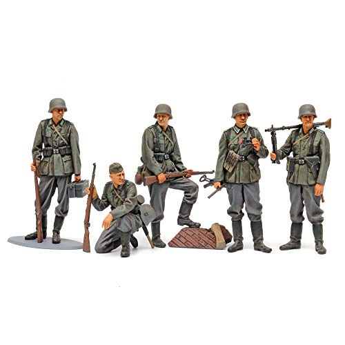 タミヤ 1/35 ミリタリーミニチュアシリーズ No.371 ドイツ歩兵セット 大戦中期 プラモデル 35371 タミヤ 1/35 ミリタリーミニチュアシリーズ No.371 ドイツ歩兵セット 大戦中期 プラモデル 35371