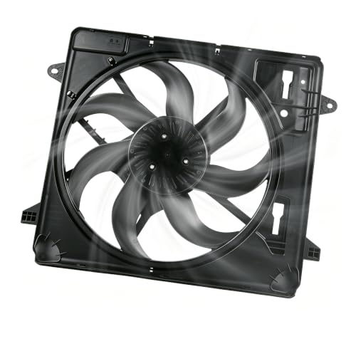 621601 Radiator Cooling Fan Assembly Fit Jeep Wrangler Wrangler JK 3.6L V6