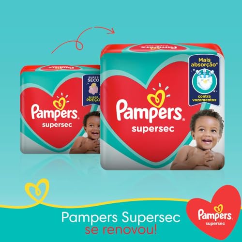 Fralda Pampers Supersec Xg Com 40 Unidades