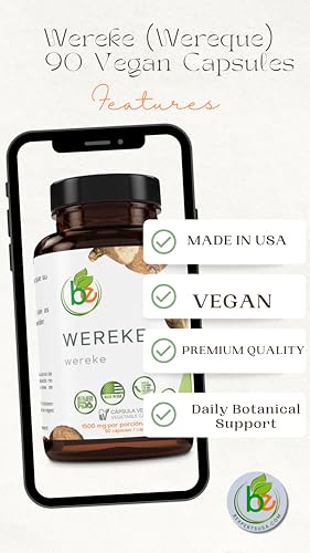 Wereke (Wereque Root) – 90 Vegan Capsules, 1500 mg per Serving – 100% Natural Herbal Supplement – Premium Quality, Non-GMO, Plant-Based – by Bexpertsusa - Image 6