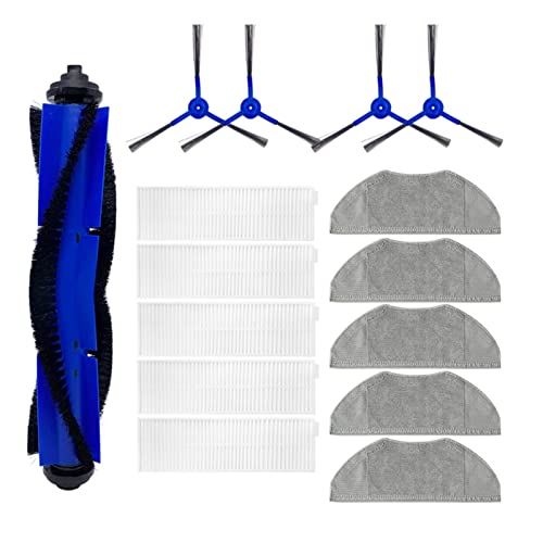 The Main Rolling Brush Filter, Mopping Cloth Triangle Side Brush Filter is Suitable Fit for Eufy RoboVac L70 Sweeper Robot Vacuum Cleaner Part Vacuum Cleaner Parts
