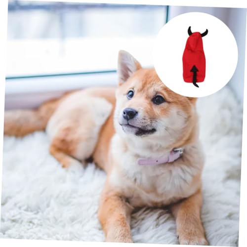 Disfraz diablo para perro talla S miniatura 6