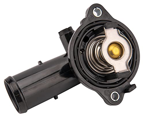 VQL Thermostat Housing For 2012-2018 Jeep Wrangler 2011-2015 Dodge Durango 2011-2015 Jeep Grand Cherokee Replaces 5184651AH 05184651AF