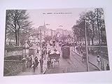  Brest. Frankreich. La rue de Paris. Les Glacis. Ansichtskarte.