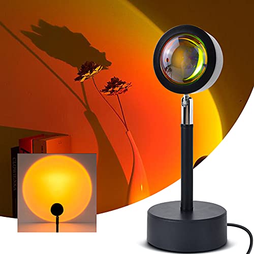 Sunset Lamp, Romantic Visual Sunset Projection Lamp (Sun)