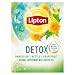 Lipton Herbal Supplement with Green Tea, Detox, 15 ct