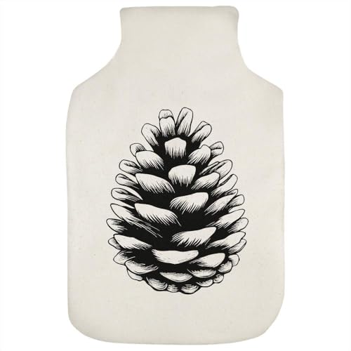 'Single Pine Cone ' Hot Water Bottle Cover (HW00039903)