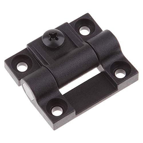 POFET 5 Stück Ersatz für Drehmomentscharnier-Positionskontrolle für Southco E6-10-301-20 Schwarz