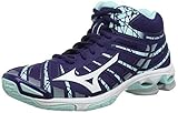 zapatillas mizuno voleibol mujer amazon  Mizuno Wave Voltage Mid, Zapatillas de Voleibol Unisex Adulto, Púrpura Astral Aura Blanco Azul Ligero 15, 38 EU