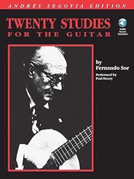 Paperback Twenty studies for the guitar Book
