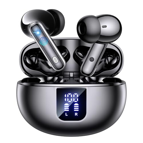 EUQQ Auriculares Inalámbricos-Auriculares Intrauditivos Bluetooth...