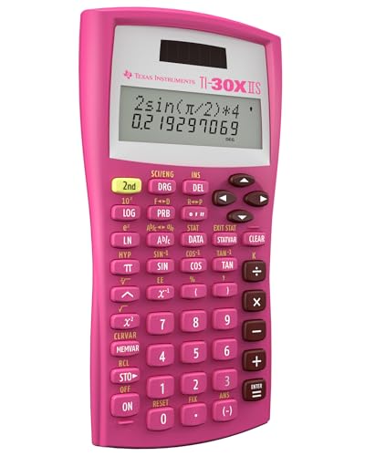 Image of Texas Instruments TI-30X IIS 2-Line Scientific Calculator, Pink