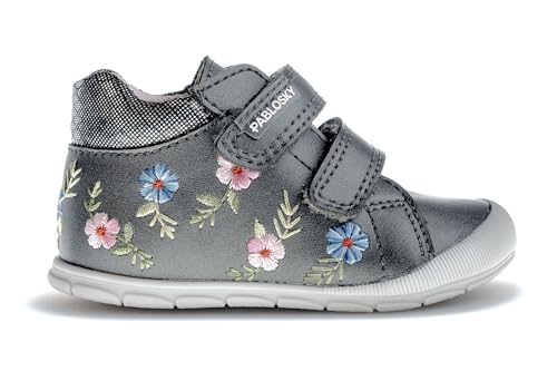 Pablosky Fille Ziggy 059755 bottines confortables faciles à enfiler