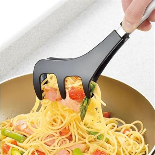 Pinzas de cocina multifuncionales, pinzas resistentes para asar carne y pescado, mango antideslizante, utensilio de cocina perfecto para barbacoa y uso en la cocina