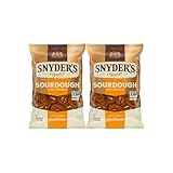 Snyder's of Hanover Sourdough Hard Pretzels,16 Oz Bag,(Pack of 2)