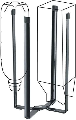 Yamazaki 6785 TOWER Kitchen Multi-Use Stand, black, Steel/Silicon Resin, Minimalist, 12 x 10 x 27 cm, 26.42 cm - Image 4