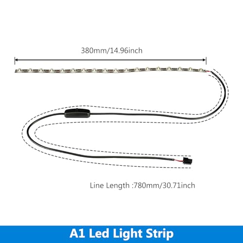 Éclairage LED pour Bambu Lab A1 pour surveiller les impressions FDM