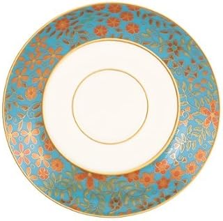 Gilded Tapestry Can Saucer by Lenox