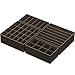 Produktbild Simple Houseware Schrankunterwäsche-Organizer, Schubladenteiler, 4er-Set, braun