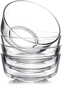 Glass Punch Bowl Set with Ladle
