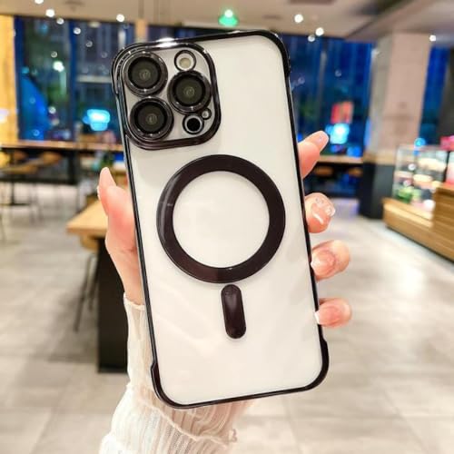 Coque magnétique iPhone 12 Pro ultra mince avec charge sans fil