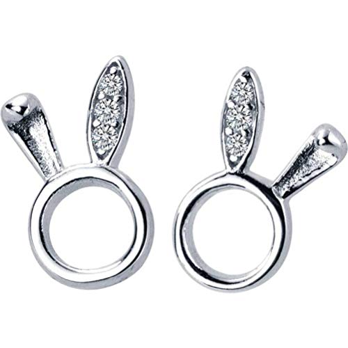 Boucle d'oreilles de lapin S925 pour illuminer votre style doux au quotidien