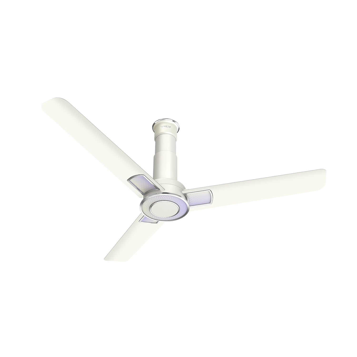 Havells Ceiling Fan Ioniq 1200mm, Energy Efficient | 1 Star Rating | 2 Years Manufacturer Warranty (Rainbow White)-image-0