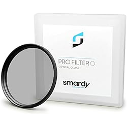 Nikon D7000 Objetivos Compatibles smardy 67mm Filtro Polarizador CPL Compatible con Canon EOS 40D, 5D Mark III, 60D, 7D, EOS 1D X, Nikon D5300, D7000, D7100 + paño de Limpieza Microfibra
