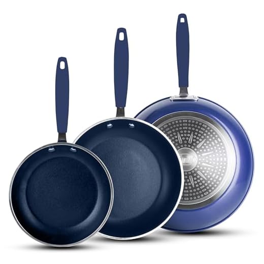 Granitestone 3-Piece Fry Pan Set
